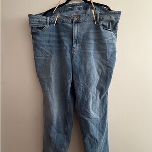 Old Navy Straight Leg Medium Blue Jeans